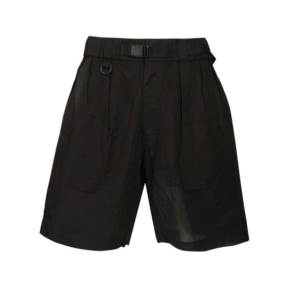 Adidas Y-3 Men Cotton Blend Cargo Bermuda Shorts
